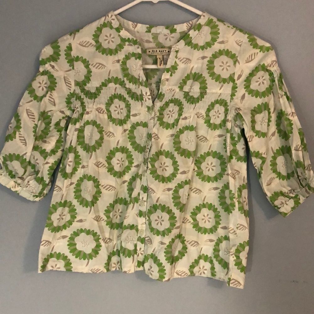 Kids Med Old Navy Button Up Shirt